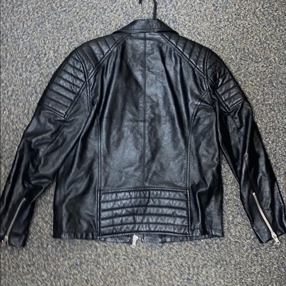 Black Biker Jacket - Picture 2 of 3